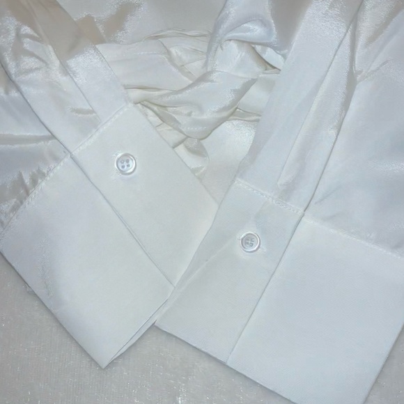 Akira “Material Girl” white multi way wear top Small - Picture 11 of 13